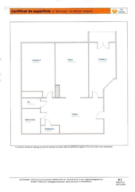 Appartement à LYON-6E