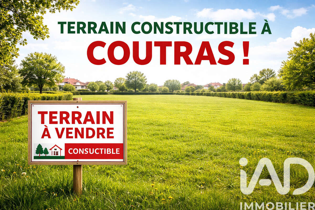 Terrain 470 m² à Coutras  - photo 4