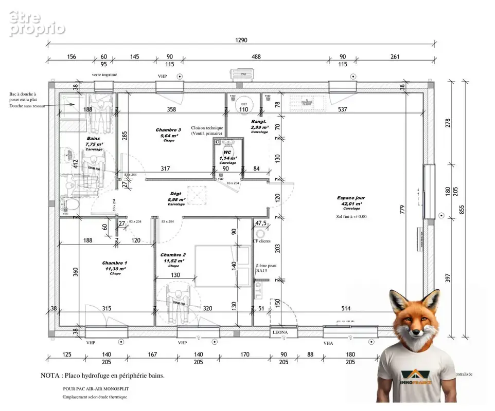 Maison 4 pièces 92 m² à vendre à Saint-Lye (10180) - photo 8