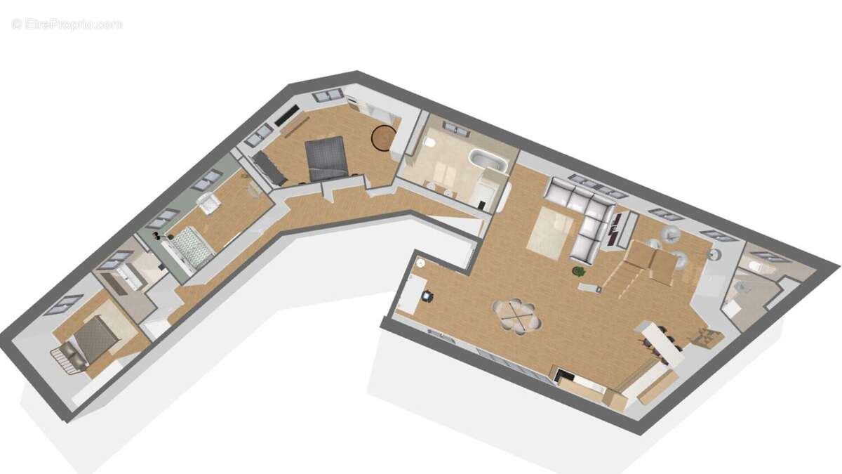 Photo 5 - Appartement à LEVALLOIS-PERRET