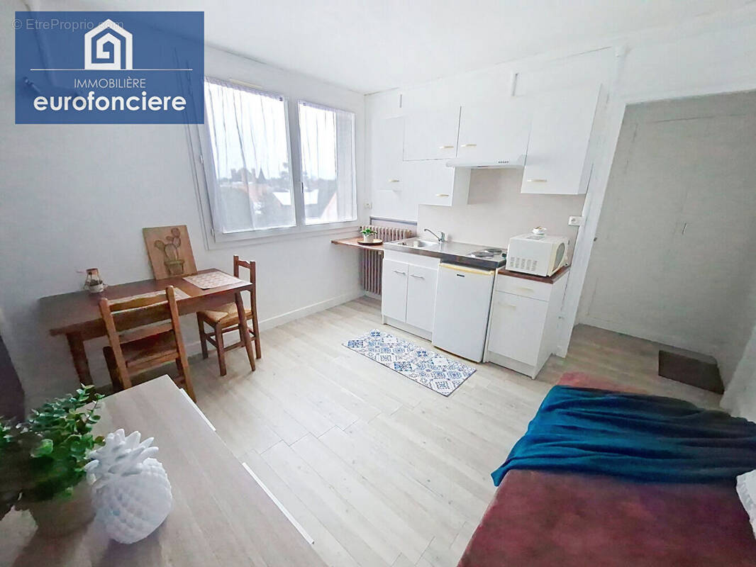 Appartement Bréviandes 1 pièce(s) 17.30 m2 - photo 1