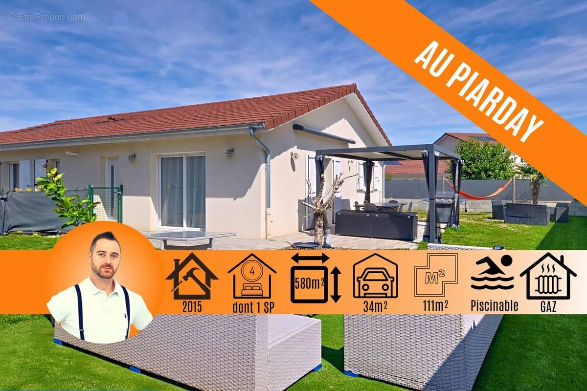 Maison à CHARVIEU-CHAVAGNEUX