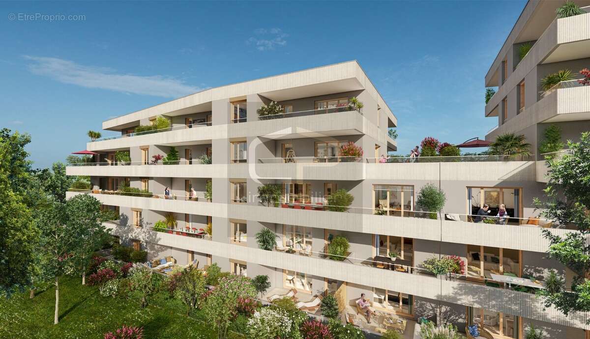 Appartement T4 neuf à vendre à Annecy  Grande terrasse de 42 m², garage et cave - photo 4