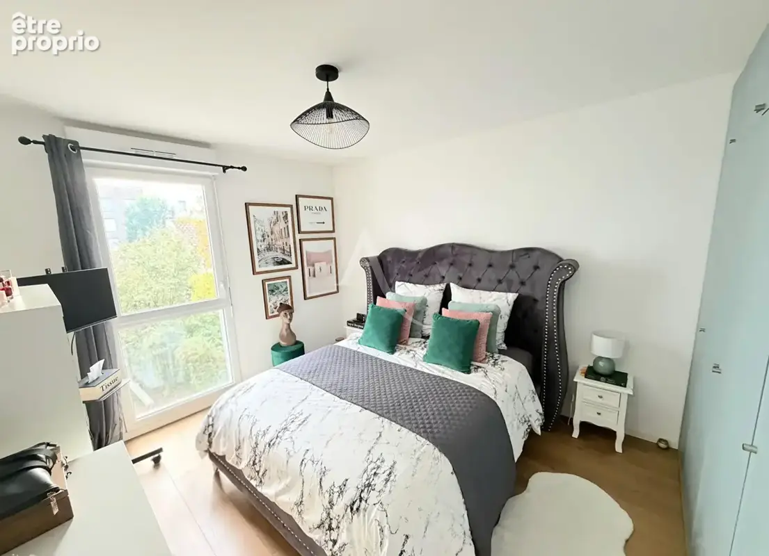 3 pièces de 58 m² avec balcon et parking - photo 4