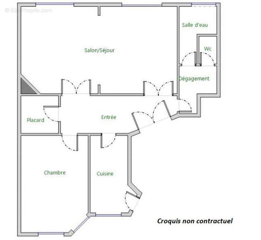 Appartement à PARIS-16E