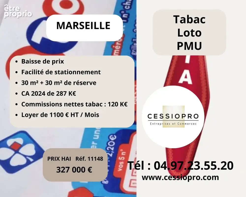 Commerce à MARSEILLE-14E