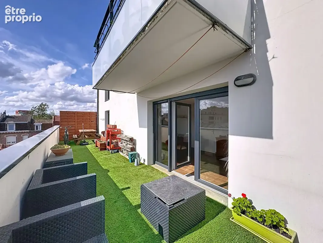 Appartement Type 3 -74m² - Lille Sud - Terrasse 27M2 - photo 2