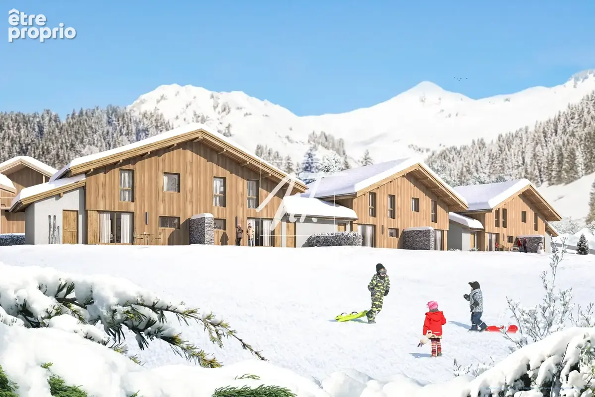 Chalet neuf au calme avec vue dégagée, coteau Sud Samoëns - LES BALCONS DU VILLARD - photo 5