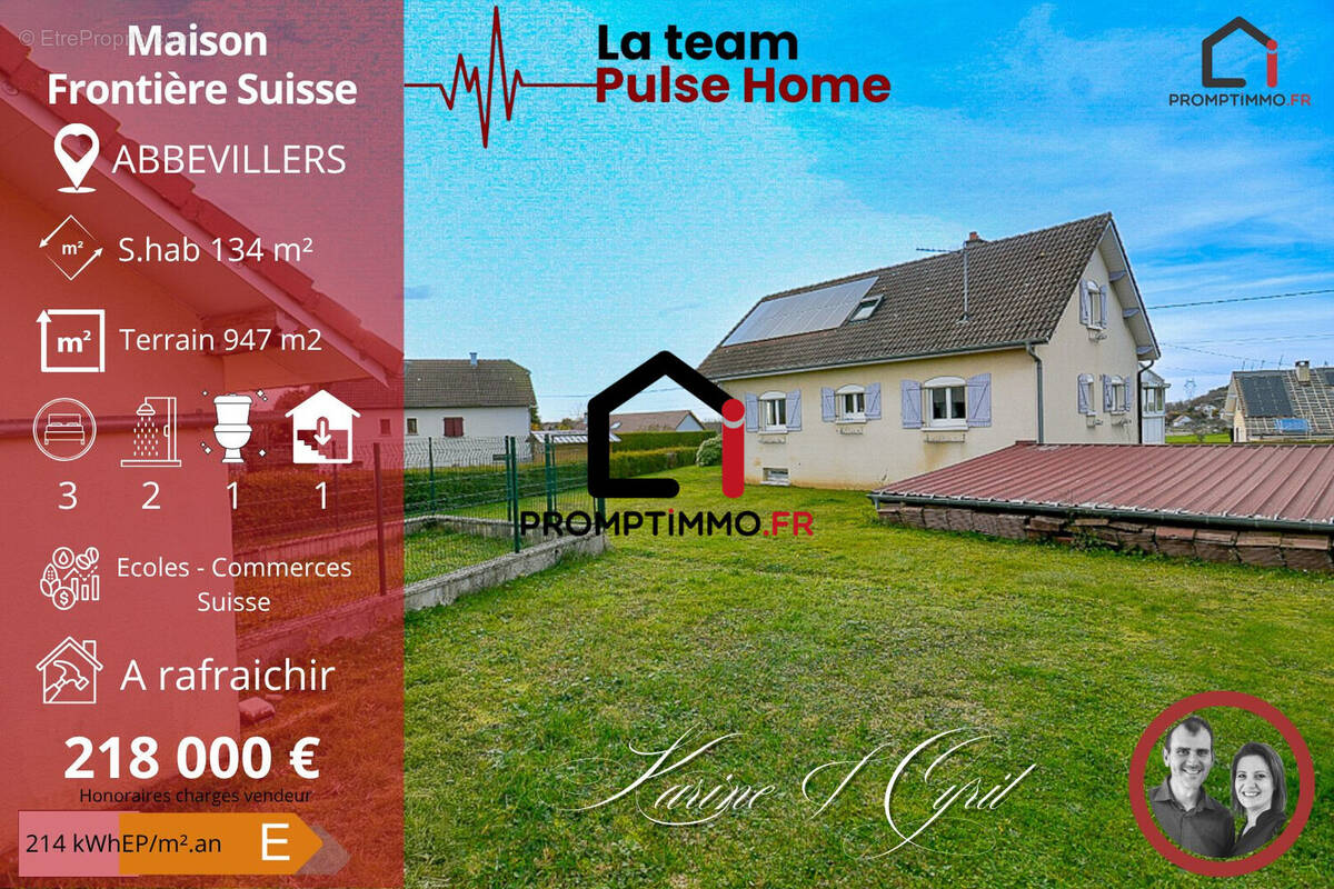 Maison à ABBEVILLERS