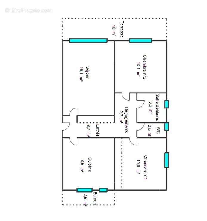 Appartement à NICE
