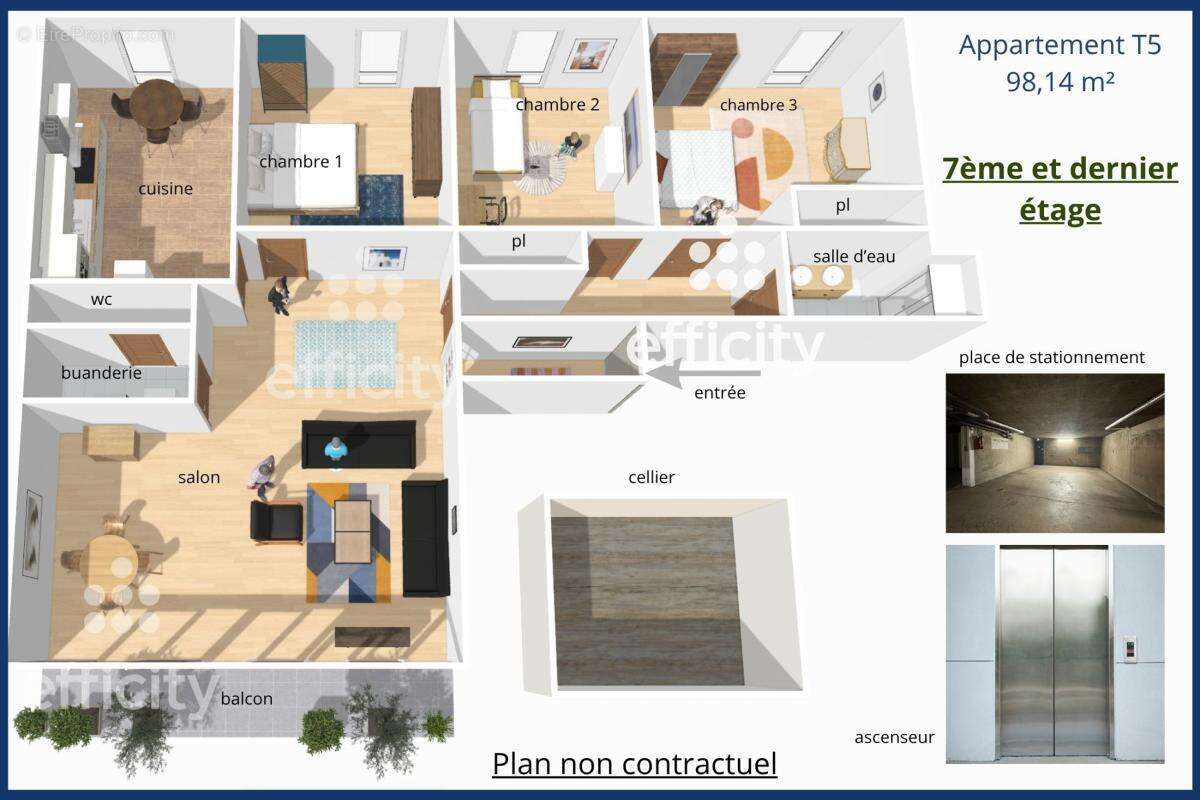 Appartement - photo 4