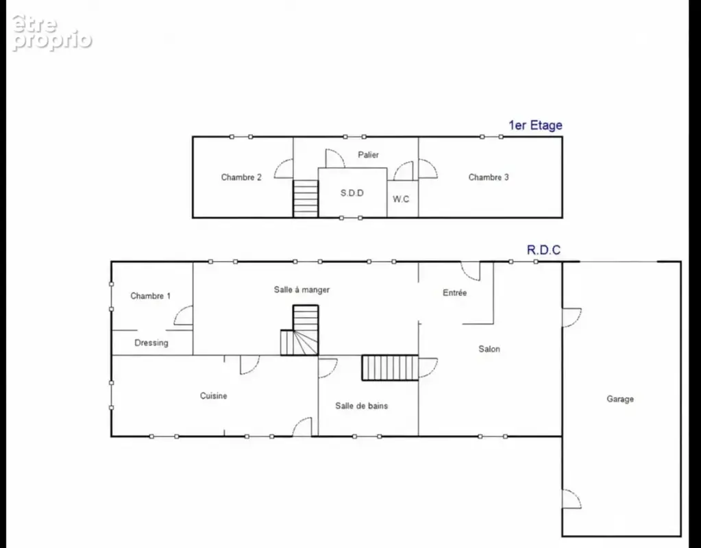 HOMBLIERES (02720) Maison à vendre de 150m2 habitables, Jardin , Garage Double - photo 13