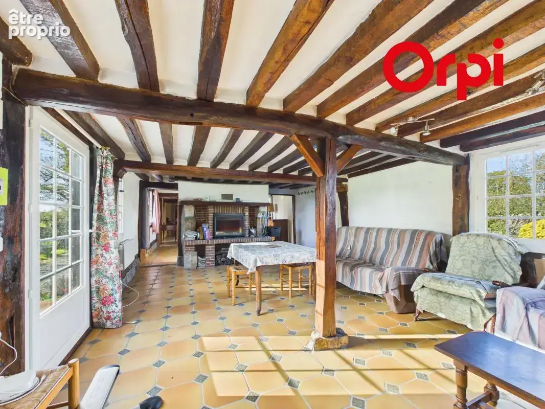 Maison normande à vendre à 15 minutes de Bernay sur 3.7 hectares de terrain - photo 3