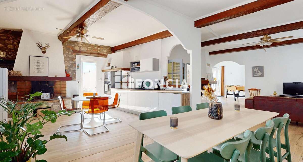 Coup de cœur – maison de caractère rénovée – piscine – terrasse 120 m² – vue albères - photo 5