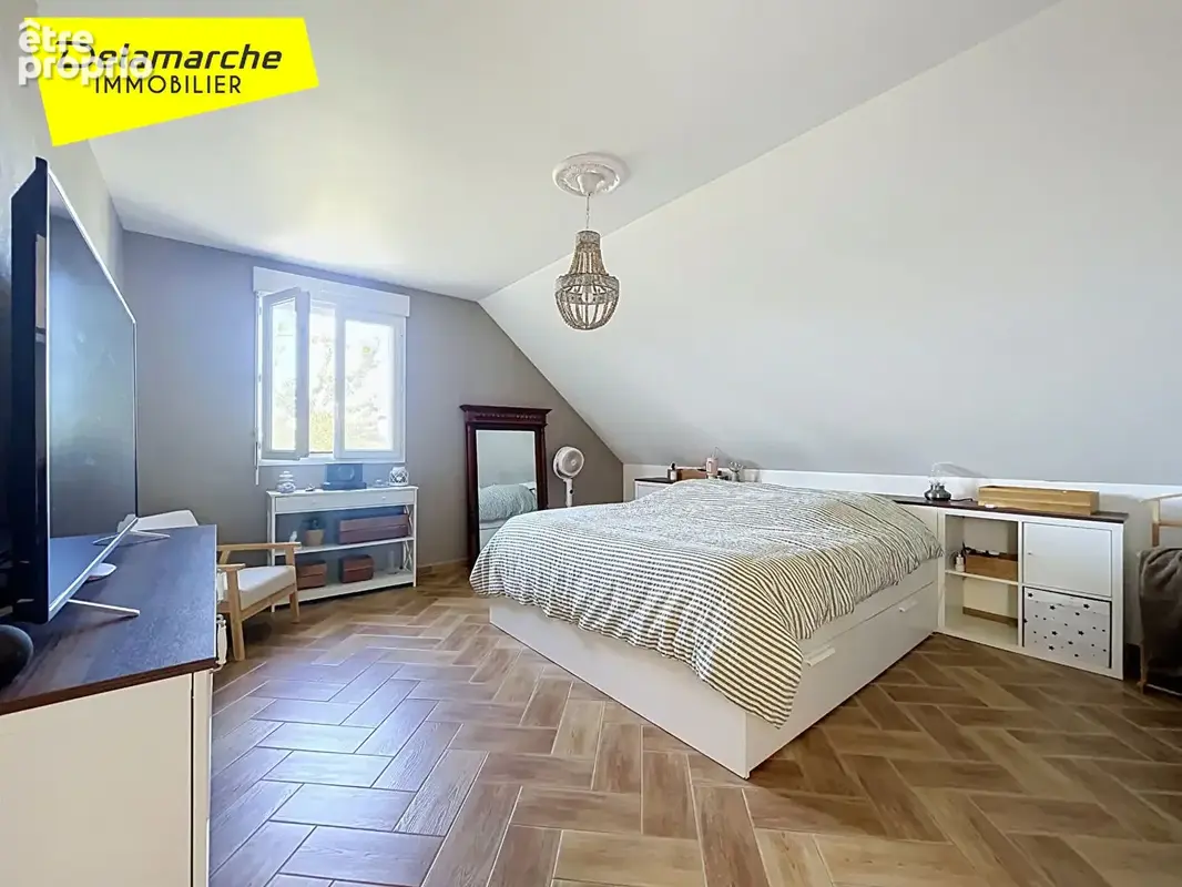 A vendre maison 7 min de ducey et 20 min d'avranches , proche a 84 155 m² habitables , 4 chambres , terrain 3344 m² - photo 6