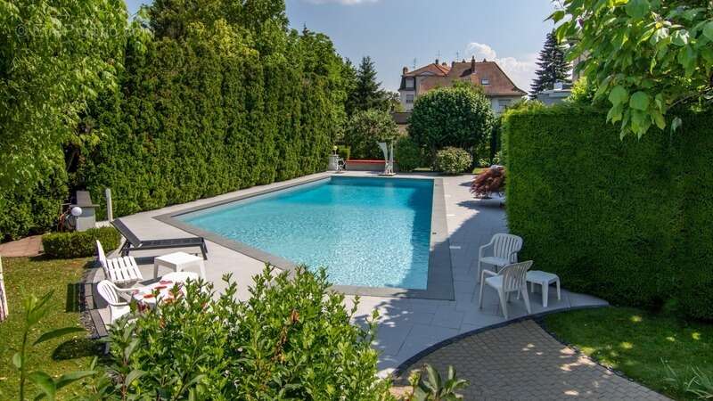 Dpt Haut-Rhin (68), à vendre MULHOUSE maison d'architecte 372 m2 dans son magnifique jardin - photo 4