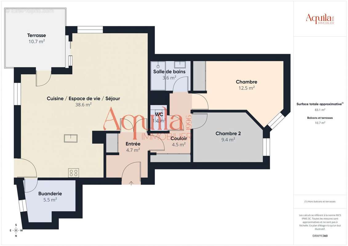 Appartement à VILLEURBANNE