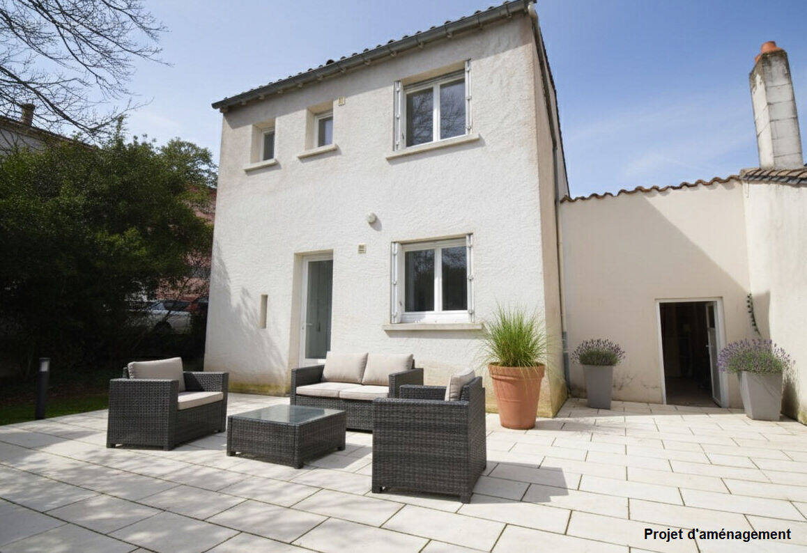 exterieur terrasse - Maison à RUFFEC