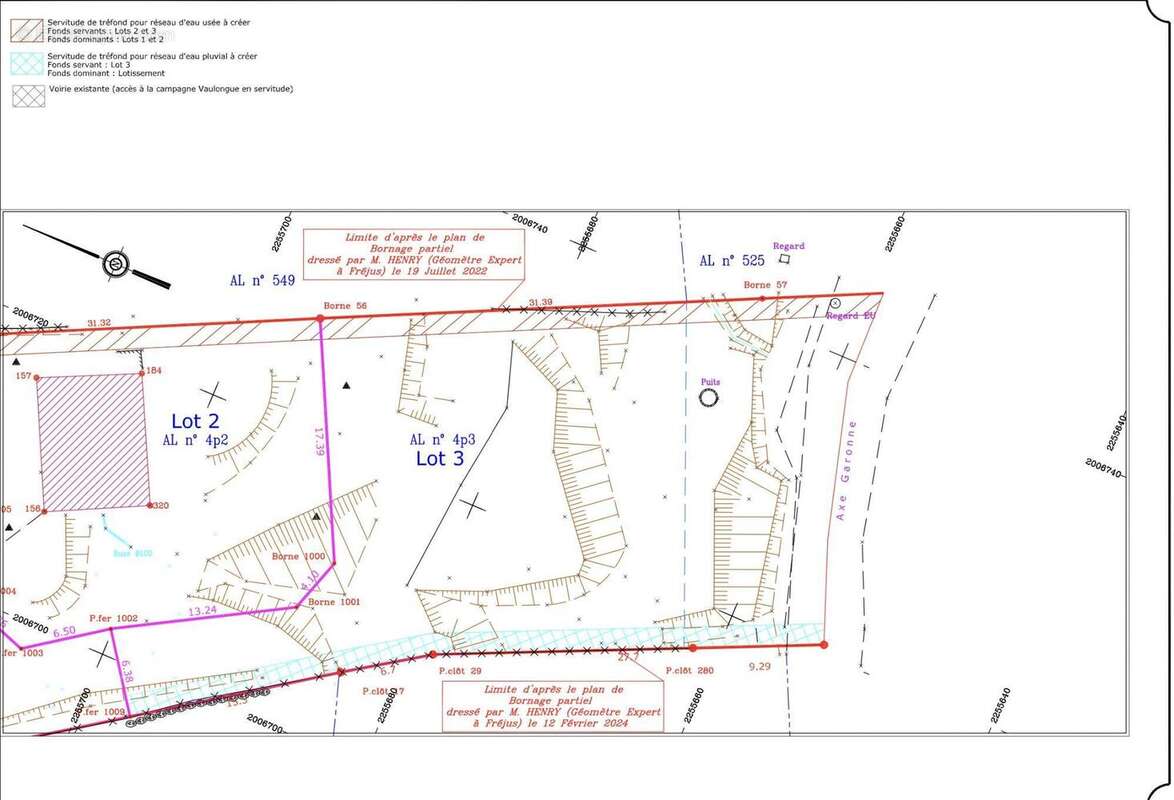 Terrain à SAINT-RAPHAEL