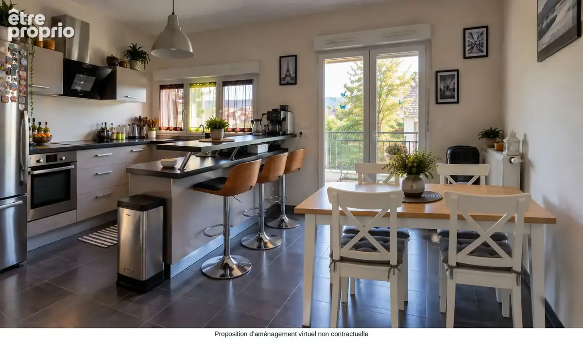Appartement Saint Martin D Heres 3 pièce(s) 67.75 m2 - photo 6