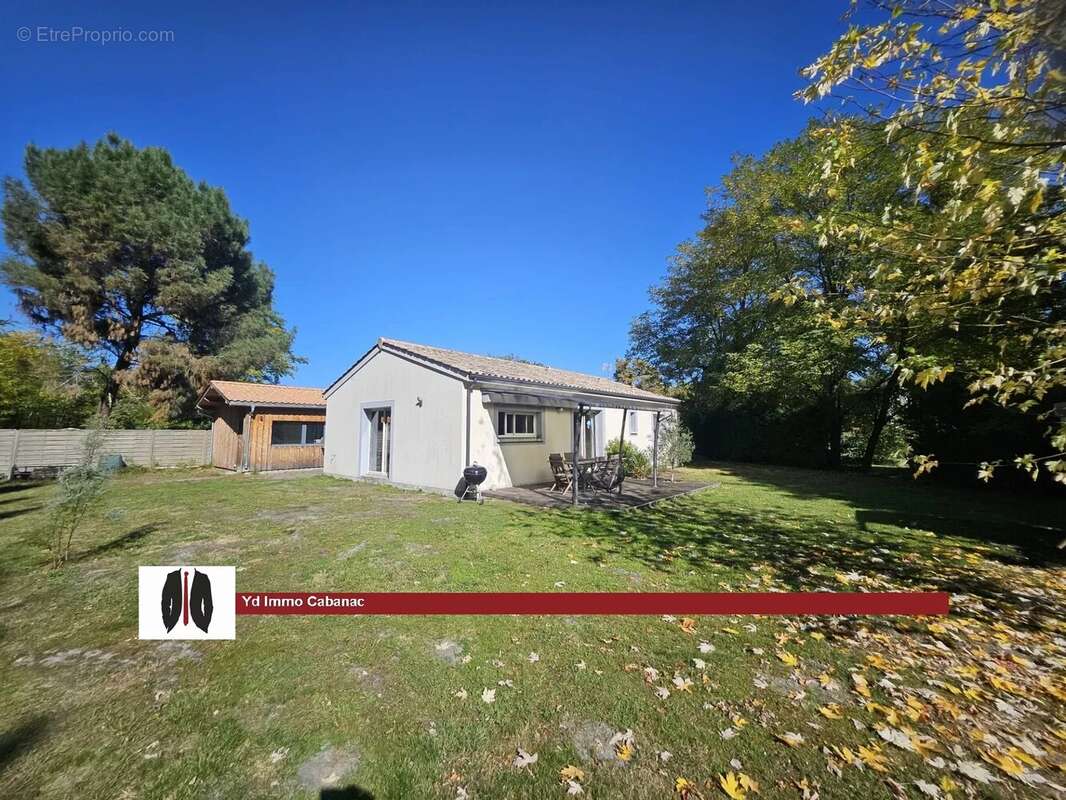 Maison à CABANAC-ET-VILLAGRAINS
