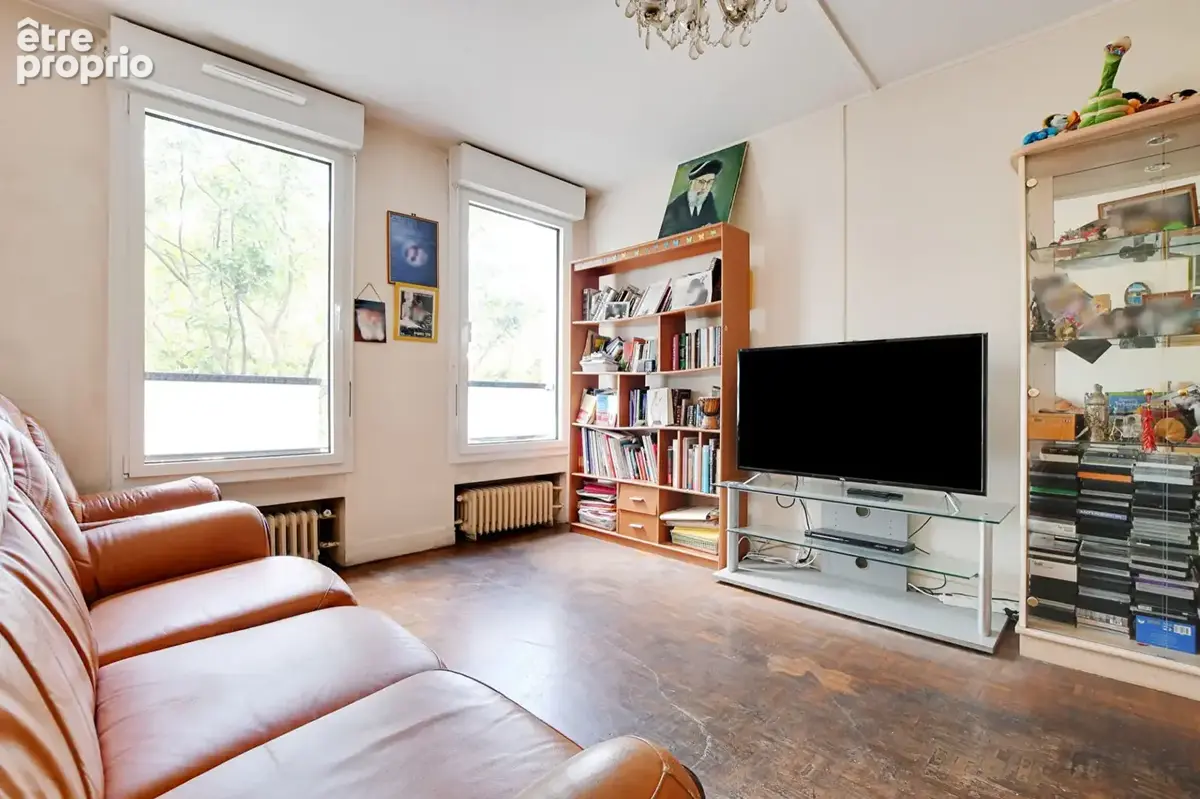 Paris 19 : Appartement 2 pièces 44.55m² - photo 2