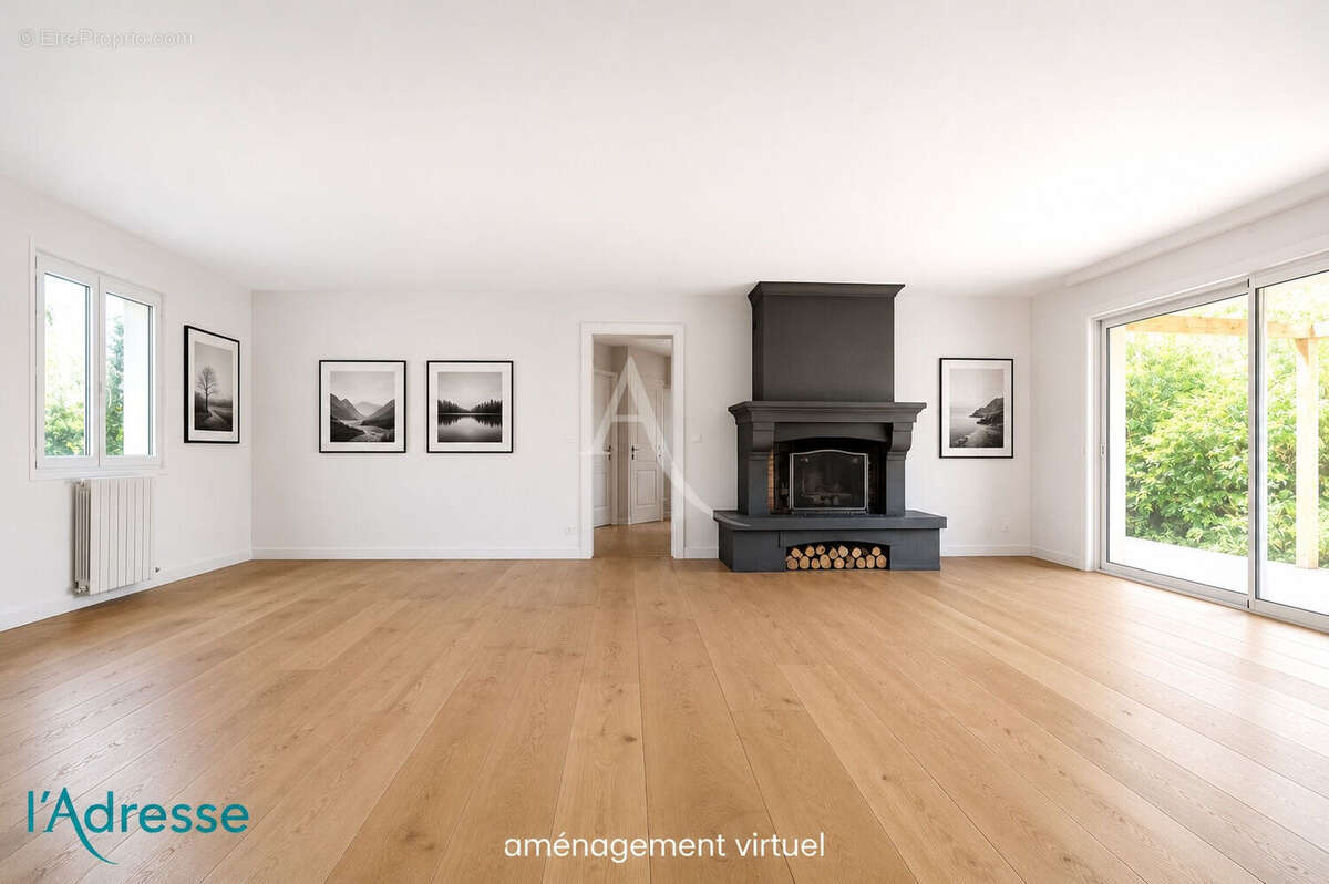 LEOGNAN BOURG - maison contemporaine de plain pied avec double garage - photo 4
