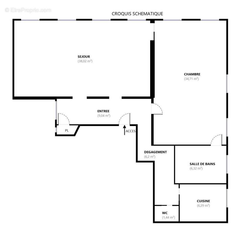 Superbe appartement de 102m2, ARCHIVES RAMBUTEAU - photo 10