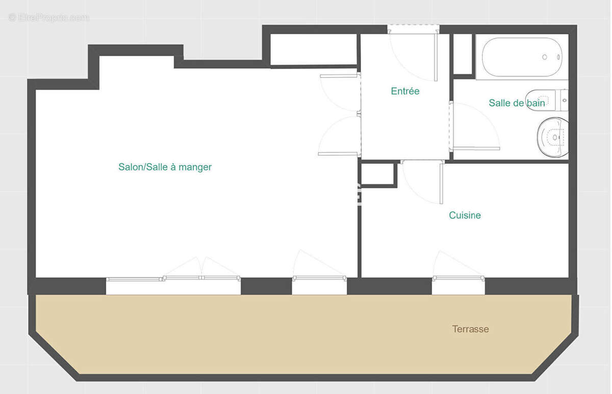 Appartement à MONTROUGE