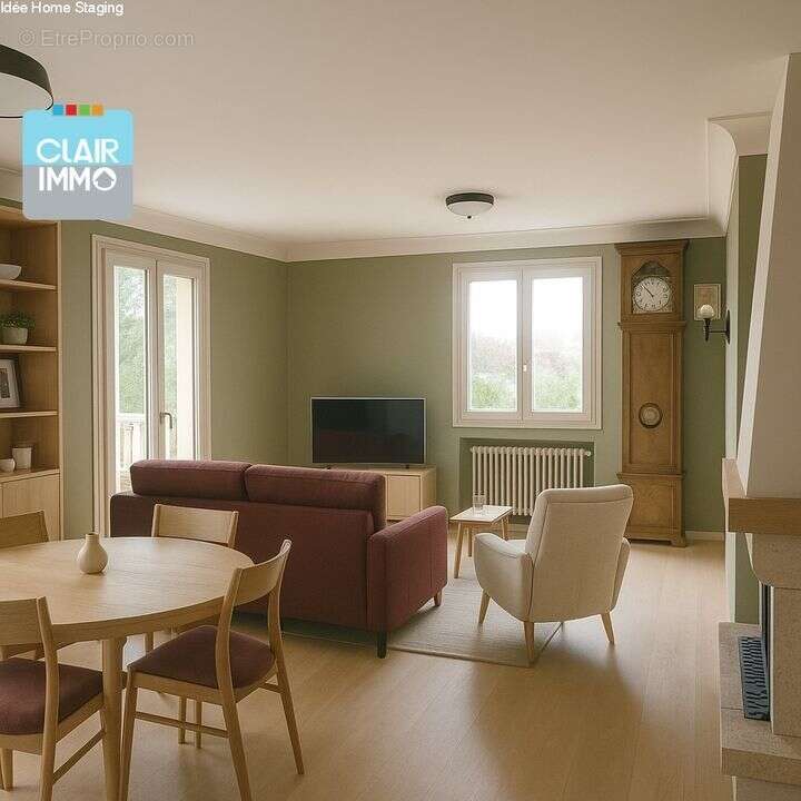 A SANCE MAISON 7 PIECES DE 140 M² AVEC PISCINE SUR TERRAIN DE - Maison à SANCE