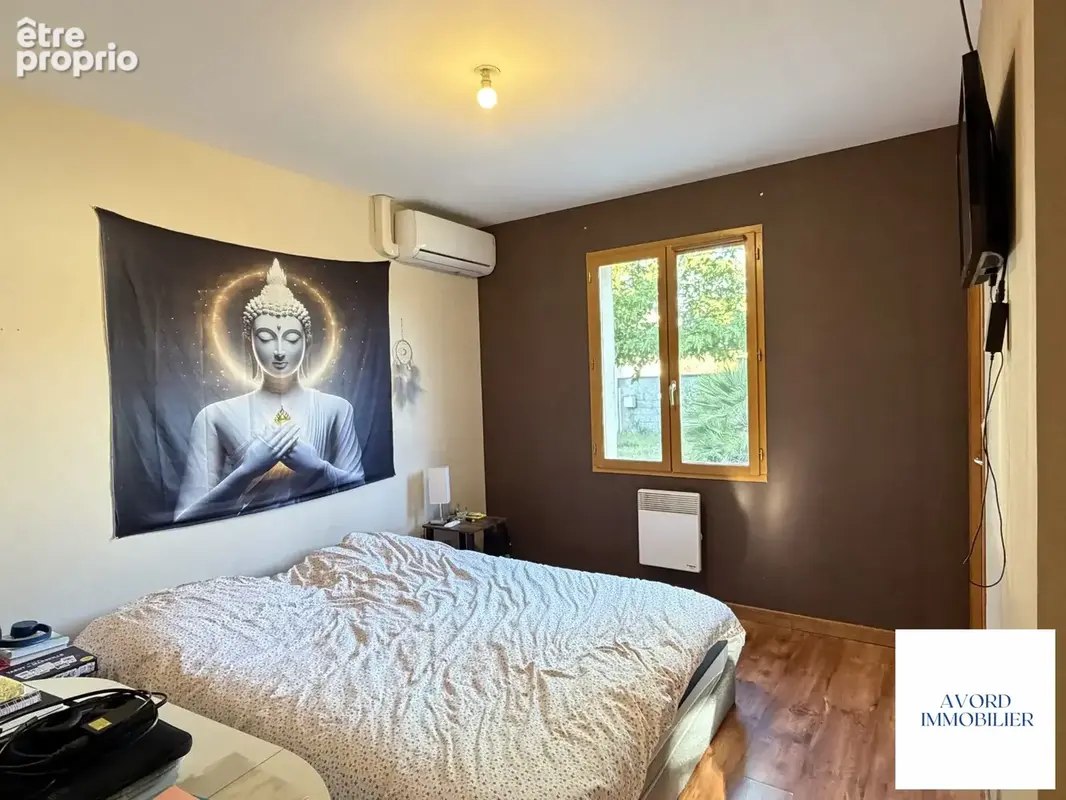 Chambre parentale avec salle d'eau et dressinfg