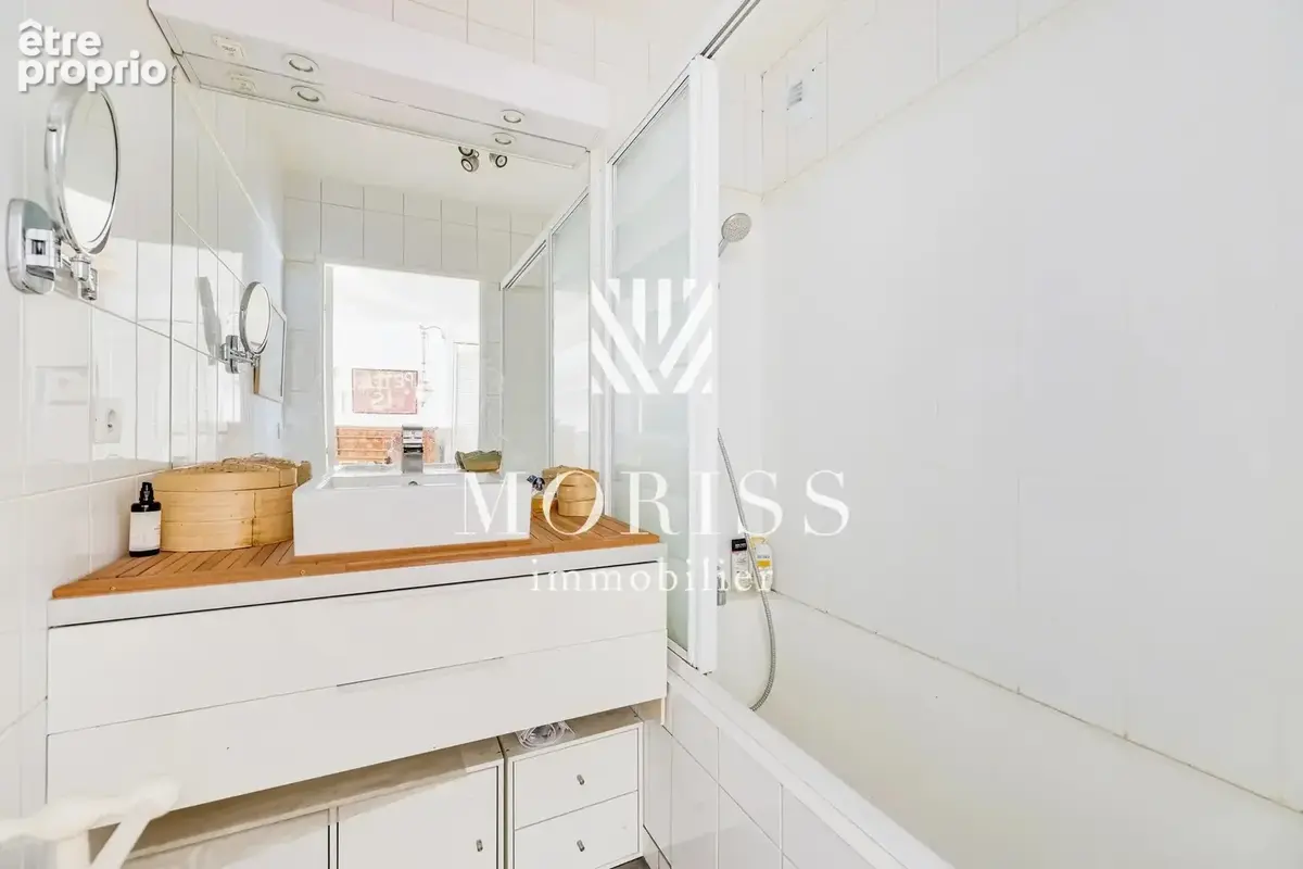 Appartement deux pièces – rue petit – paris 19ème  – étage élevé – plein sud - photo 13