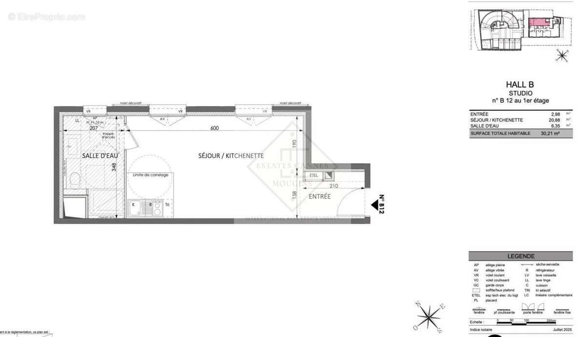 Appartement à BEAUSOLEIL