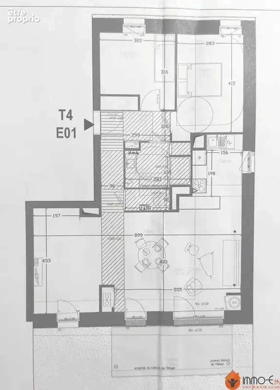 Appartement 82 m² à Coupvray  - photo 3