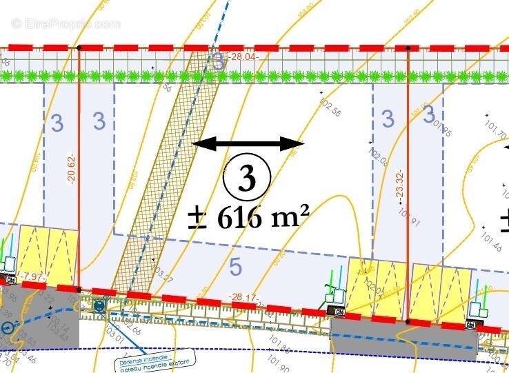 Terrain à SAINT-ANDRE-D&#039;HEBERTOT