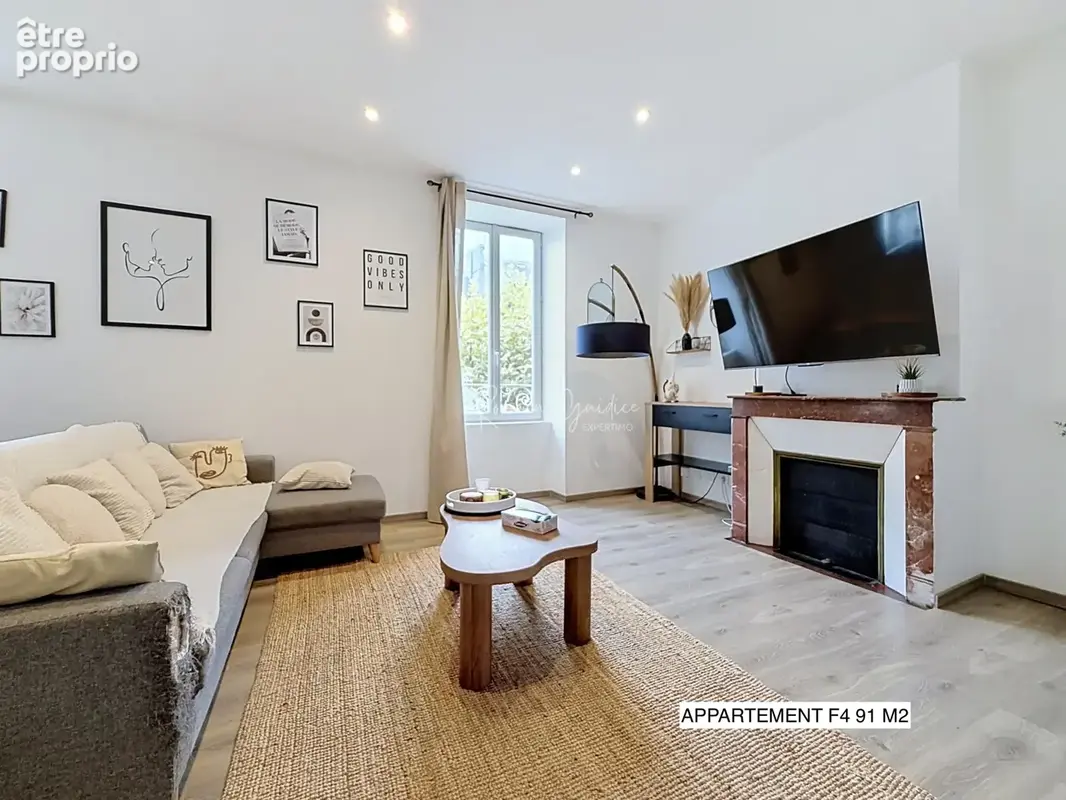 Lot de deux appartements: un f4 de 91 m2 et un f2 de 38 m2 - photo 2