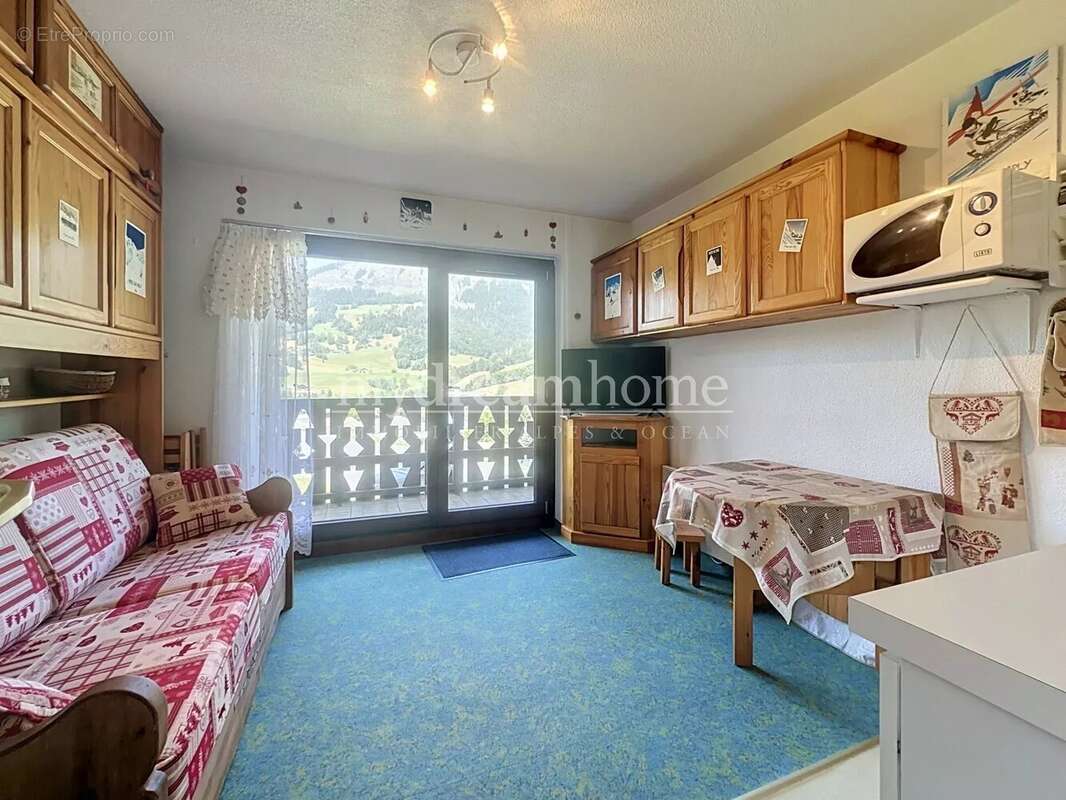 Studio cabine ski aux pieds a praz sur arly (74120) - photo 2