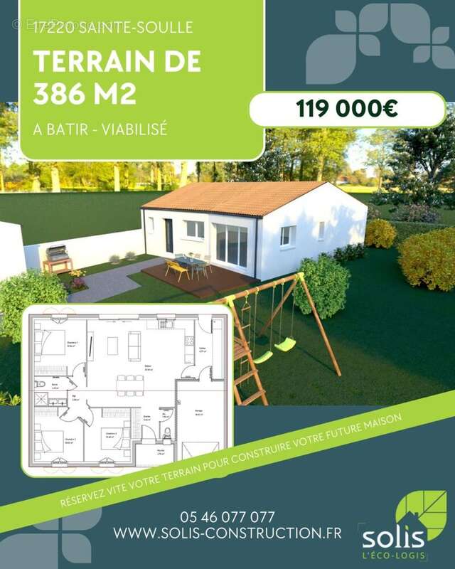 Terrain à SAINTE-SOULLE
