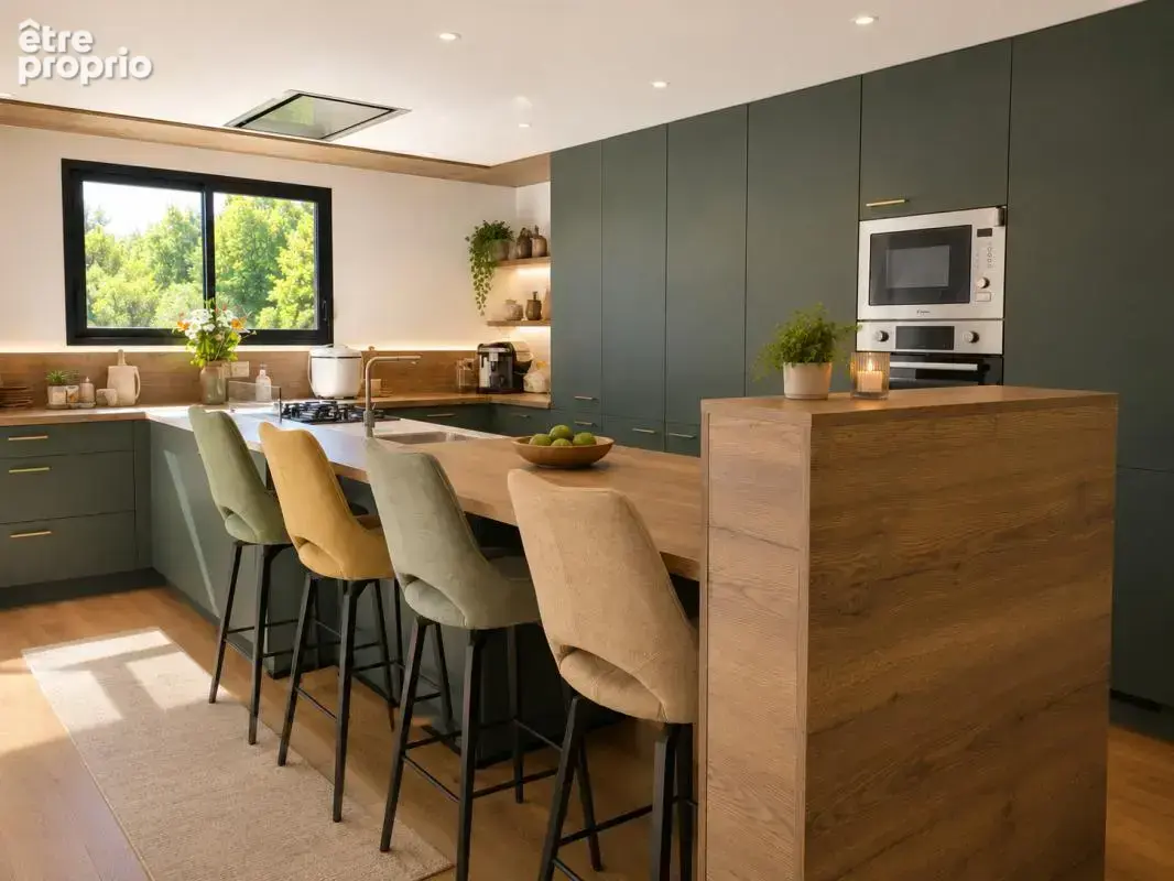 Maison contemporaine de plain-pied – 9 pièces– piscine chauffée – dpe a - photo 2