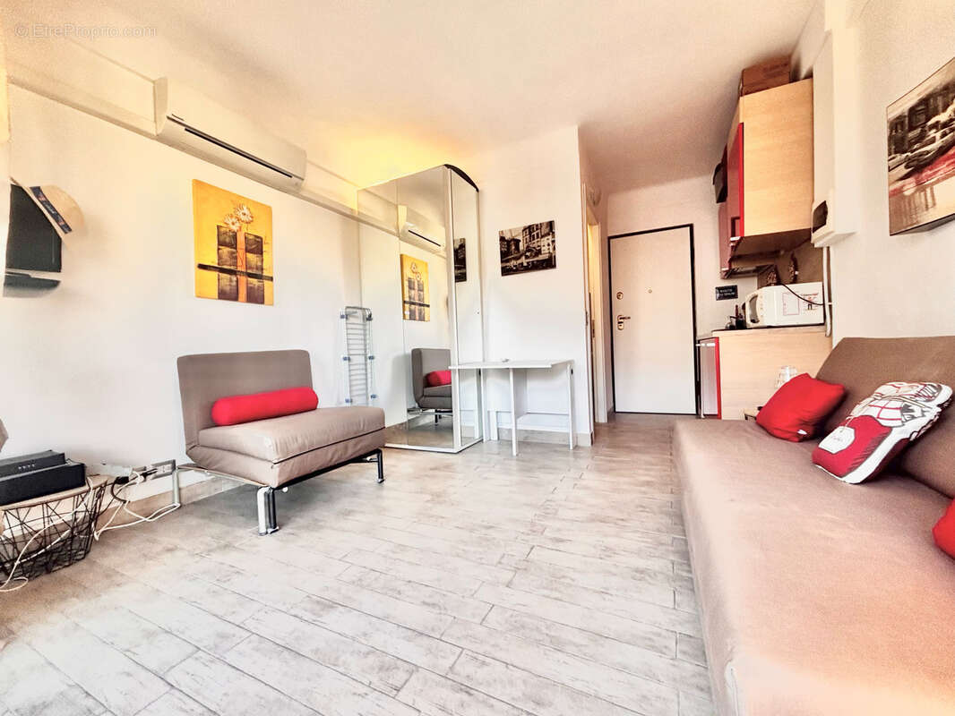 Cannes banane  appartement  29 m2 terrasse parc  forte rentabilité + 10% - photo 3