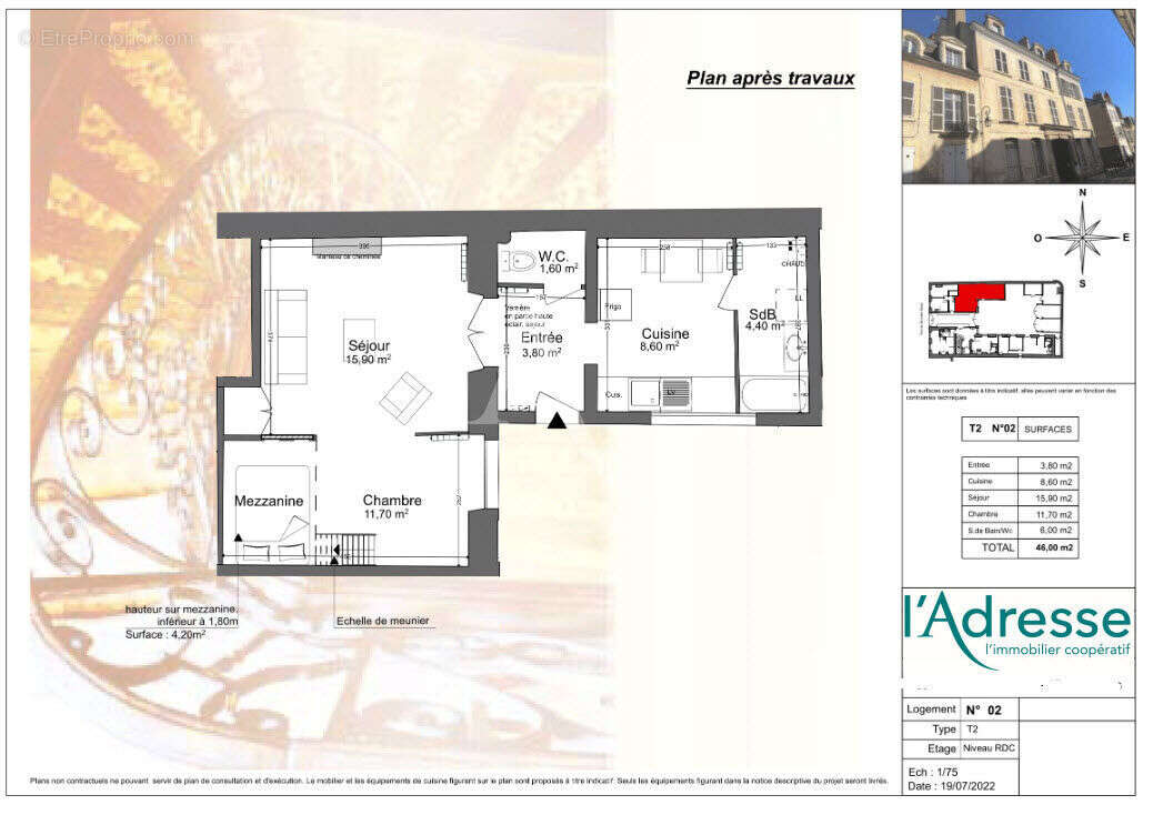 Appartement à ORLEANS