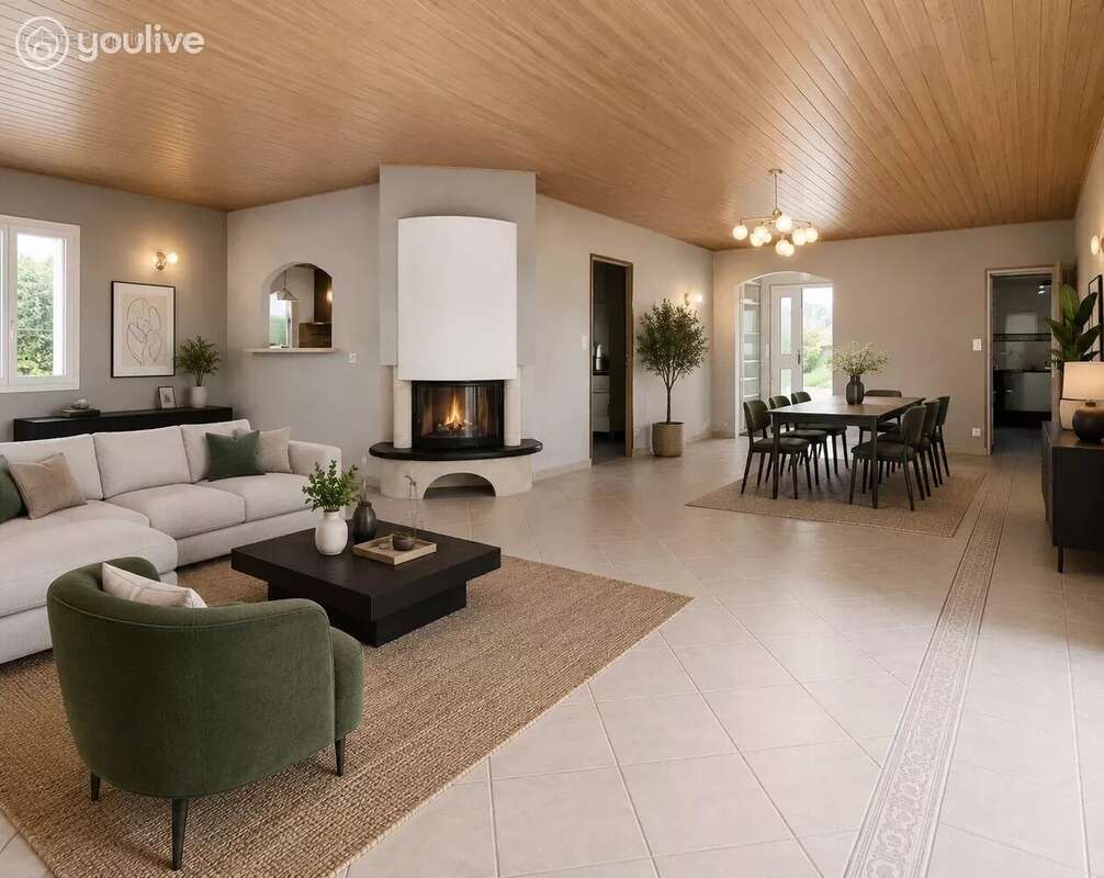 Maison 4 chambres – piscine chauffée – grand garage – environnement nature - photo 4