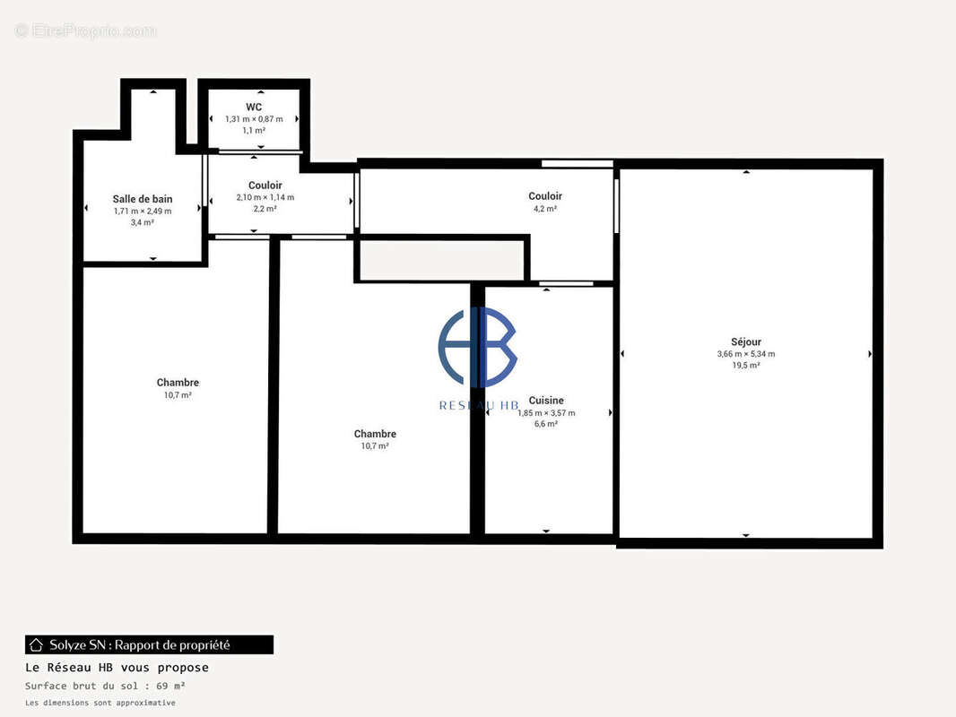 Appartement à SAINT-GRATIEN