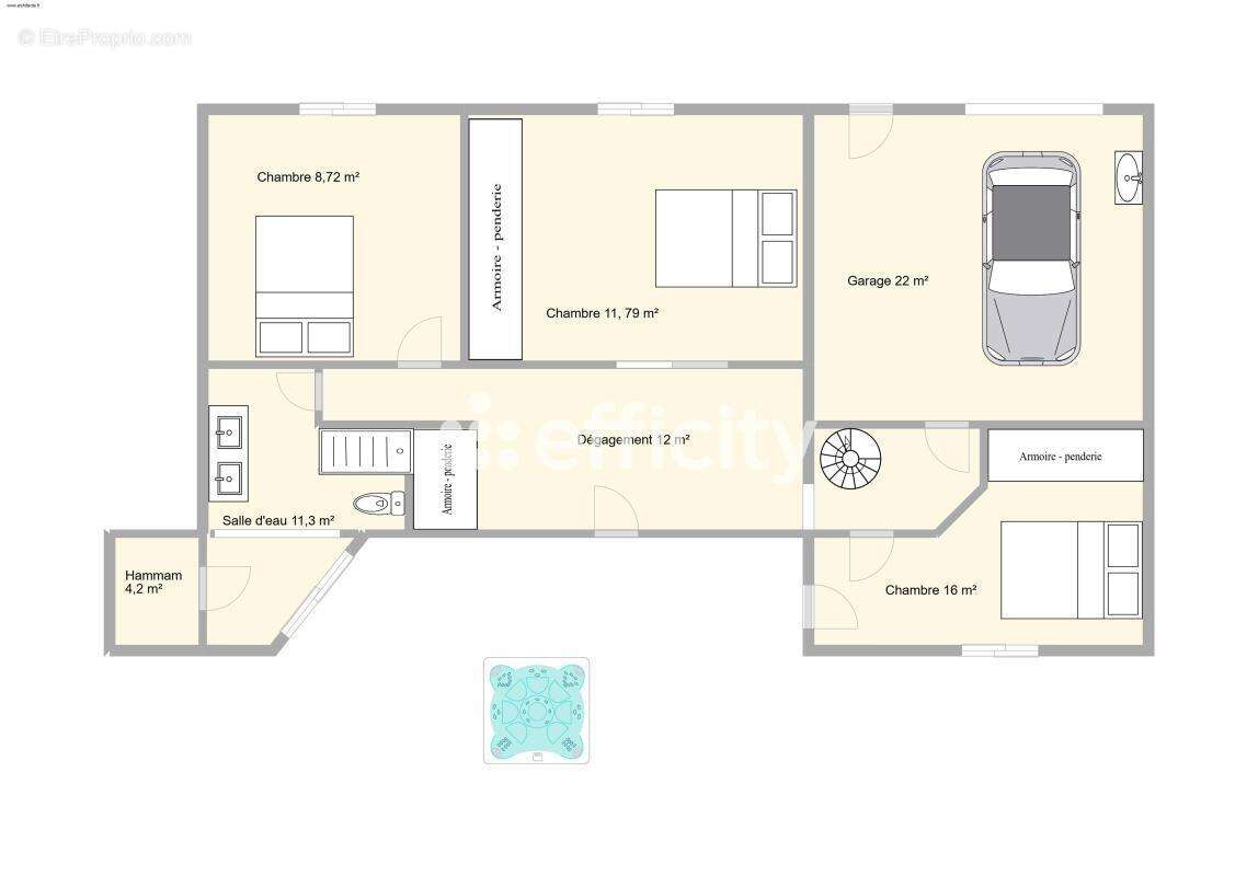 Maison à SAINT-GEORGES-DE-DIDONNE