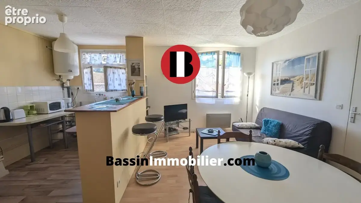T2 37,81 m² – Plage et commerces à pied - Arcachon Centre