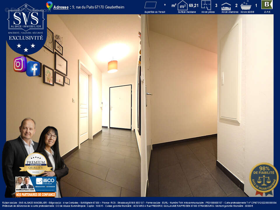 Appartement à GEUDERTHEIM