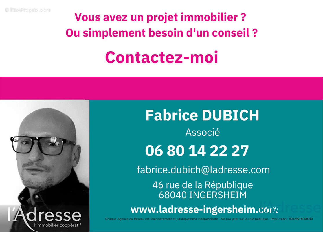 Maison à KAYSERSBERG