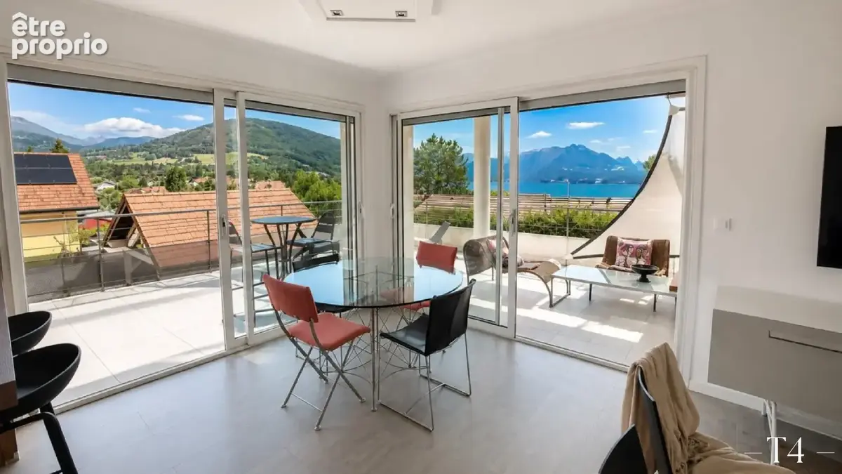 Annecy-le-vieux - exclusivité - vue lac & montagnes  - 2 appartements rénovés - photo 3
