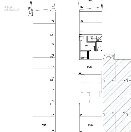Lot de 8 parkings en sous-sol, quartier Bastide à Bordeaux - photo 2