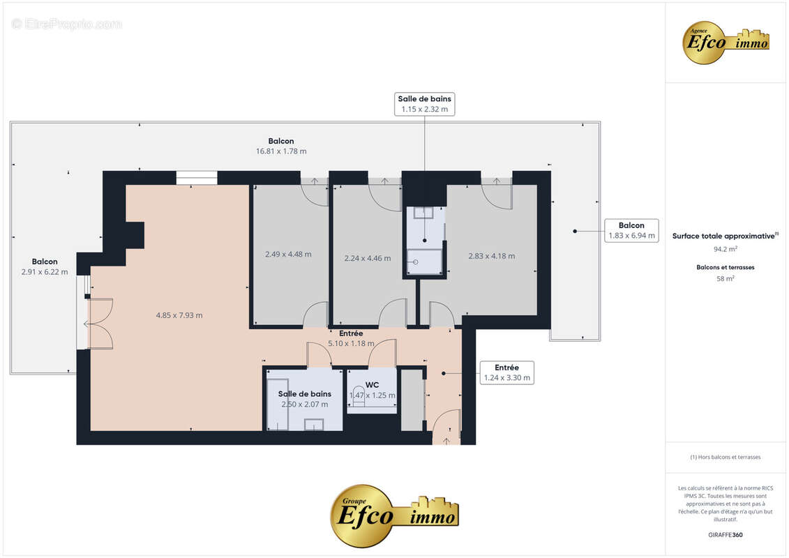 Appartement à SAINT-LOUIS